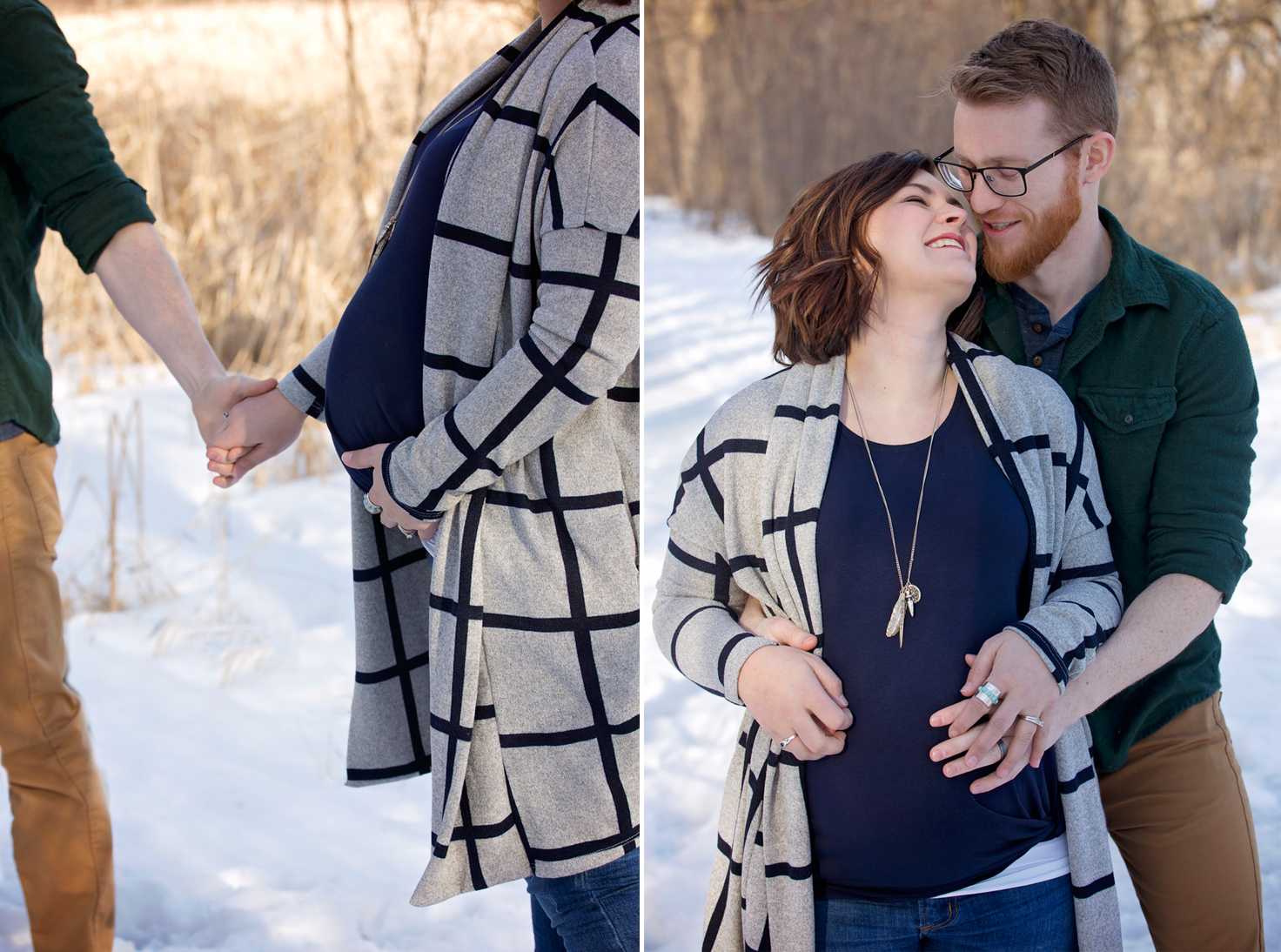 Becky, Rich & Jaxon | Maternity Portraits | Neenah, Wisconsin - Jenna ...